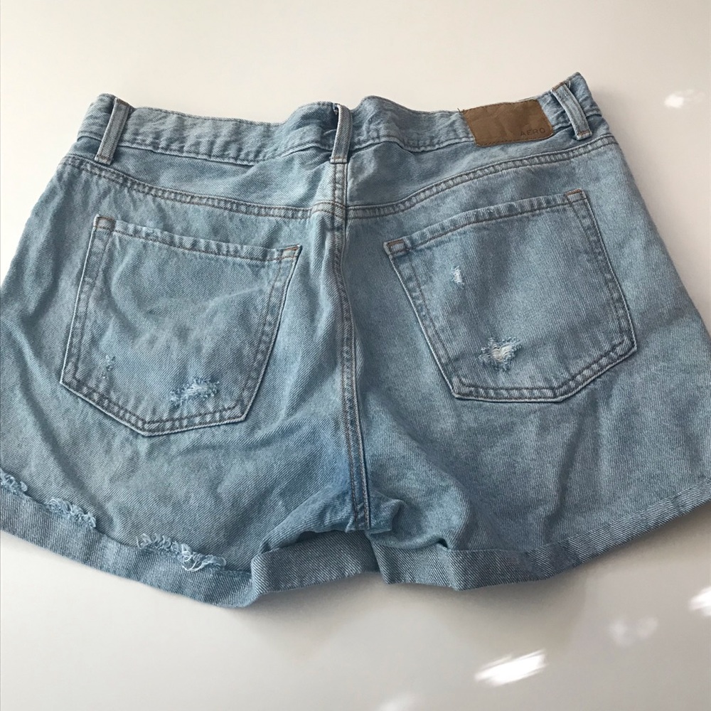 Aeropostale mom jean shorts